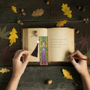 DIY Special Shaped Diamond Painting Creative Leather Tassel Bookmark Crafts