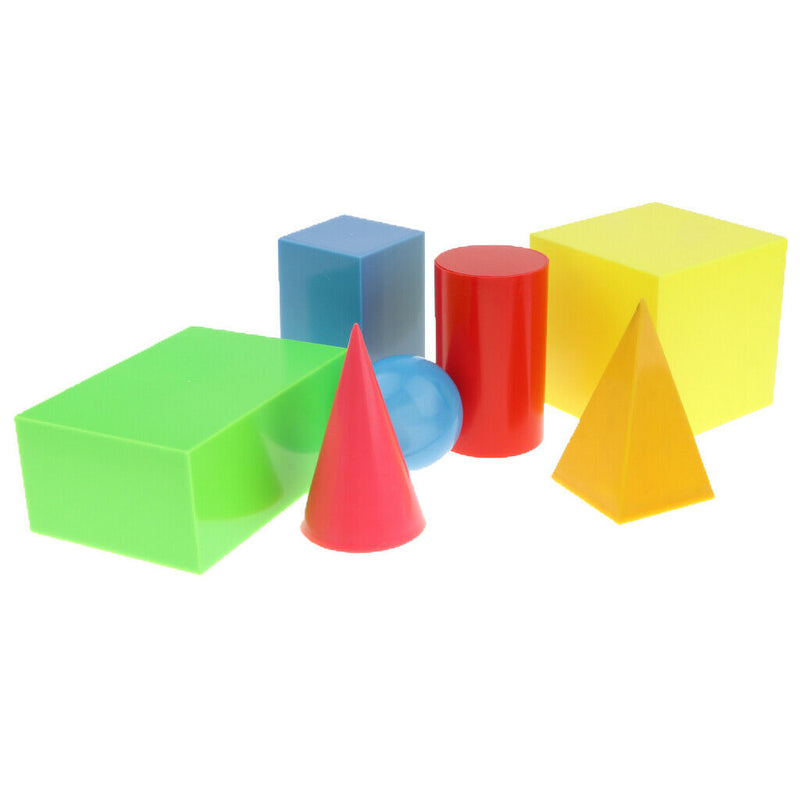 Educational Toys Montessori Mathematics Geometry Learning - Geometric Solids