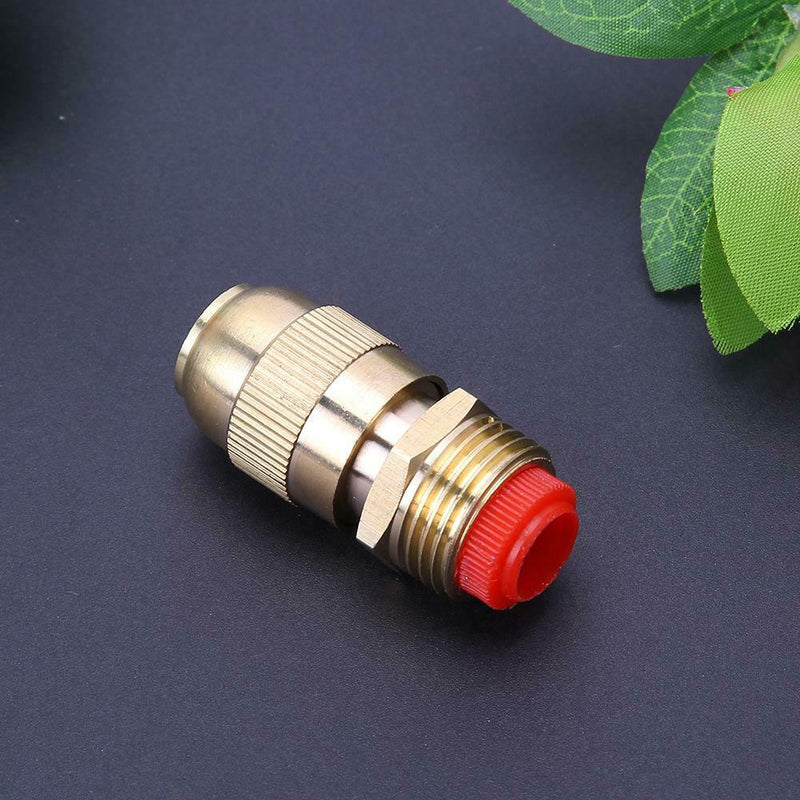 1/2Inch Adjustable Water Flow Brass Spray Misting Nozzle Sprinkler(Small)