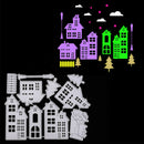 DIY House Cutting Dies Stencil Fit Scrapbooking Paper Christmas Card Embossing