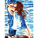 5D DIY Full Drill Diamond Painting Kids Kiss Cross Stitch Embroidery Kit