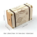 50PCS Wedding Favor Mini Suitcase Gift Box Kraft Sweet Candy Boxes Party  OTL