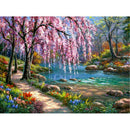 5D DIY Full Drill Diamond Painting Landscape Cross Stitch Embroidery Mosaic