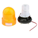 12V LED Round Strobe Light Beacon Amber, industry level long working life