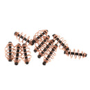 20pcs Carp Spring Inline Fishing Feeder Coarse Bait Fishing Tackle Cage