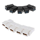 5x HDMI Keystone Jack+ 5x USB 3.0 Keystone Jack Female to Female Coupler