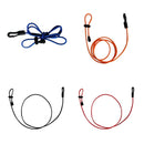 4 Piece Premium Kayak Paddle Leash Elastic Fishing Rod Holder Paddles Accs