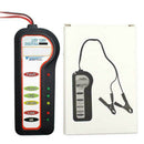 Car Motorcycle Digital Battery Tester Alternator Load 12V Vehicle 6 LED Display