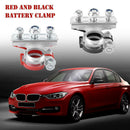 2pcs Car Battery Wire Cable Terminal Clamps Clips Connectors Kit Quick Release