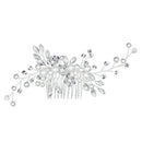 Crystal Pearls Women Hair Jewelry Wedding Hair Comb Bridal Headpieces Fashion  Z