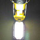 LED Camping Lantern Rechargeable, Brightest Flashlight Waterproof for Emergency