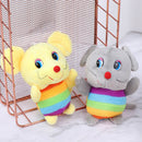 11CM 2020 Cartoon Rat Year Plush Mouse Chinese Style Keychain Backpack Access BX