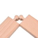 1x Wooden Train Straight Track Accessories Compatible All Major Brand 10.8cm3CU