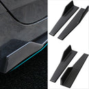 45cm Universal Car Side Skirt Rocker Splitters Winglet Wings Protector