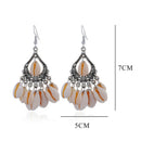 1 pair of exaggerated ethnic European and American earrings personality per