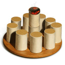 54pcs Moxa Cone Smokeless Pure Moxa Rolls 3 Year Moxa Stick for Heating MasS Ew