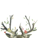 deer head iron on patches heat transfer pyrography for diy clothing decor ME