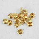 240pcs Cap Rivet Set Tubular Studs Fixing Tool Mixed Color Kit with Box