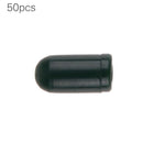 50pcs Green Rubber Buffer Beads Knot Protector for Carp Fishing Hair Rig