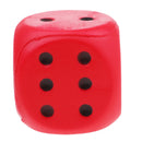 2x 6cm Sponge Dice Dot Dice Playing Dice for Kids Enlightenment Cognition
