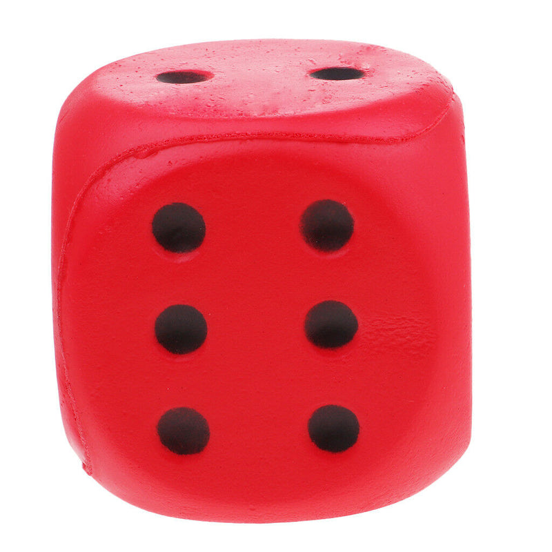 2x 6cm Sponge Dice Dot Dice Playing Dice for Kids Enlightenment Cognition