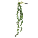 Artificial String of Pearls Hanging Plants Home Garden Wedding Flower Green