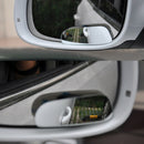 Universal 4x Car Rear View Side Door long Strip Blind Spot Wide Angle Mirror