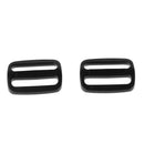 20pcs 25mm Plastic Tri-glide/Triglide Slides for Belt Backpack DIY Buttons