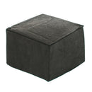 4 Pcs Black Chair Table Leg Rubber Foot Covers Protectors 28mm x 28mm