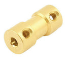 3mm to 3mm Copper DIY Motor Shaft Coupling Joint Connector for Electric Car I6D4