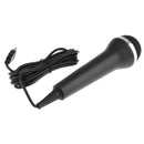 2.5 Meters Long Rock Band USB Wired Black Microphone for Xbox 360 Black - Esy to