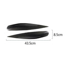 Carbon Fiber Eyelids Eyebrows Masks Covers Fit for Mitsubishi Lancer Rallia