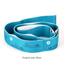 8-Loop Elastic Yoga Pull Strap Stretch Band Fitness Resistance Bands (Blue)