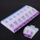14 Grids Pill Storage Box Medicine Holder Container Case Home Organizer