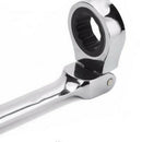 2X(4 Pcs 8 10 12 13 Mm Flexible Reversible Head Combination Ratchet Wrench