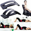 Lumbar Support Back Massage Stretcher Fitness Relax Stretch Mate Y8S6