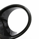 2Pcs Carbon Fiber ABS Front Fog Light Lamp Cover Trim for BMW X5 F18 2014-1
