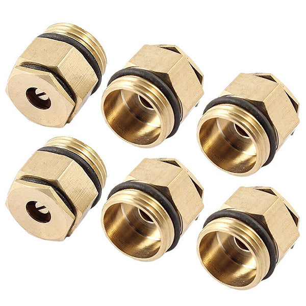 1/2" Brass 360Â° Adjustable Atomizing Lawn Mist Sprinkler Patio Spray Nozzle #