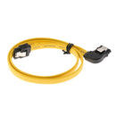 SATA Data Transmission Cable III With 500Mm Latch Lock Directly To The Right