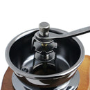 Classical Wooden Manual Coffee Grinder Stainless Steel Retro Spice Mini Bur Mill