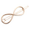 Fashion Hollow Dainty Hairpin Clip Alloy Hair Snap Clamp Women Girl Headwear