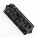 8 Way Circuit Auto Car Boat Trailer Blade Fuse Box Block Holder EAH NDG