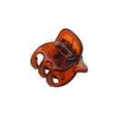 12 Pcs Spring Joint Plastic Mini Hair Clamps Clips for Lady R5H4