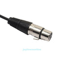 1.1FT XLR 3 Pin Male to 2 XLR Female Connector Microphone Extension Cable Cord
