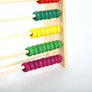 Wooden Abacus Children Counting Number Maths LearningToy(Bead Color Random)