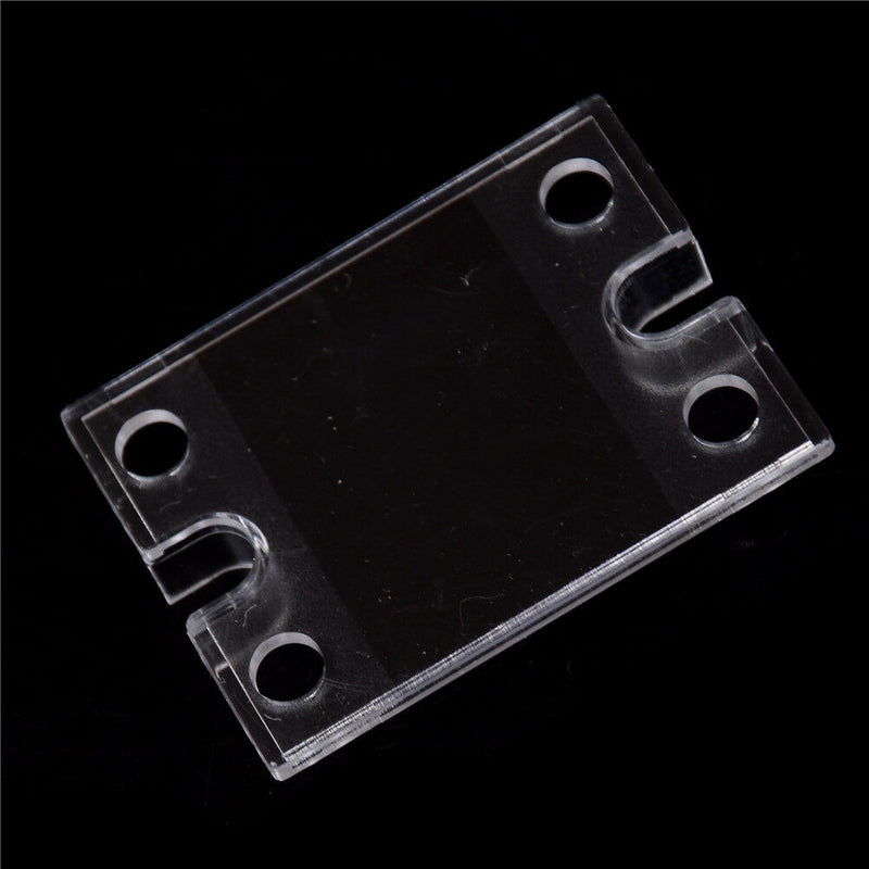 2PCS Single Phase Solid State Relay SSR Safety Cover Clear Plastic CoversB Ew