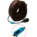 Inflatable Air Compressor Neck Cervical Traction Collar Therapy Massage Pil