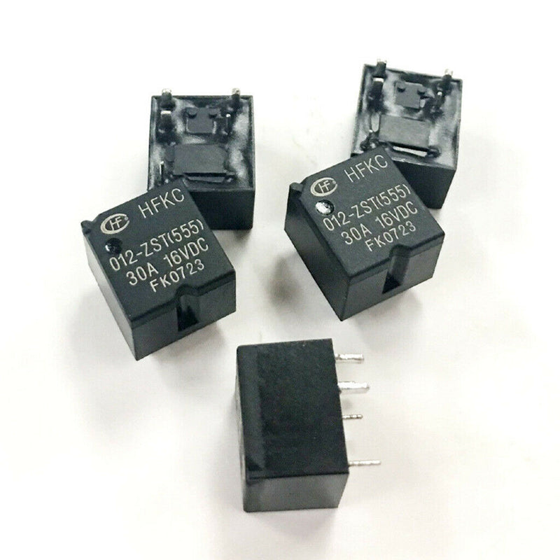 5 Pieces 5-pole Automotive Relay Set Changeover Relay Changeover Relay For