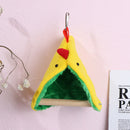 Bird Parrot Nest Soft Plush Bird Parrot Hammock Warm Hanging Bed For Pet CaS Hn