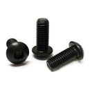 50pcs M6x12mm Button Head Hex Socket Cap Screw Bolt Black P7G5